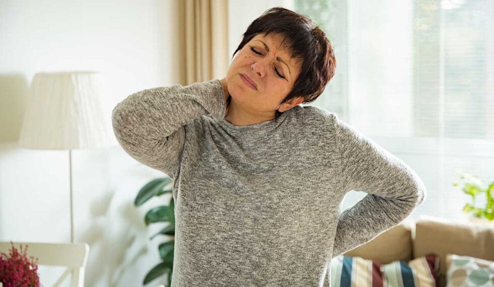 Why is neck pain such a common symptom after a car accident